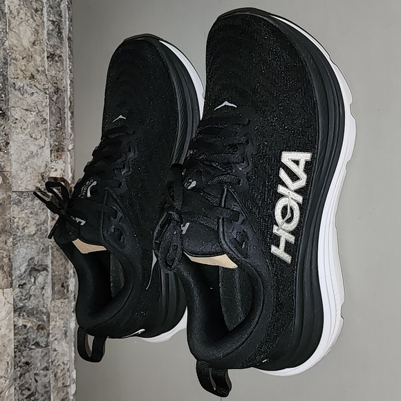 HOKA Black Running Shoes - Picture 2 of 12